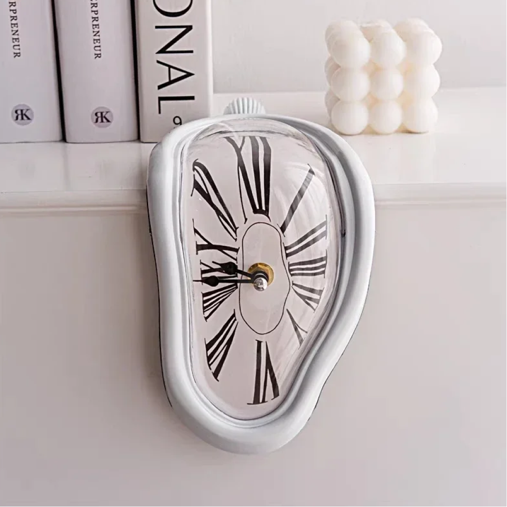 Reloj derretido Dalí White