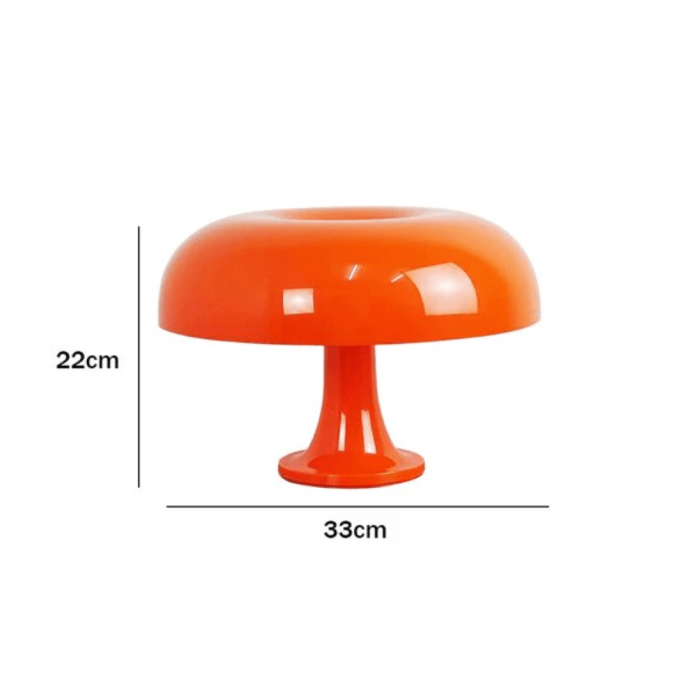 Mushroom Lamp Naranja