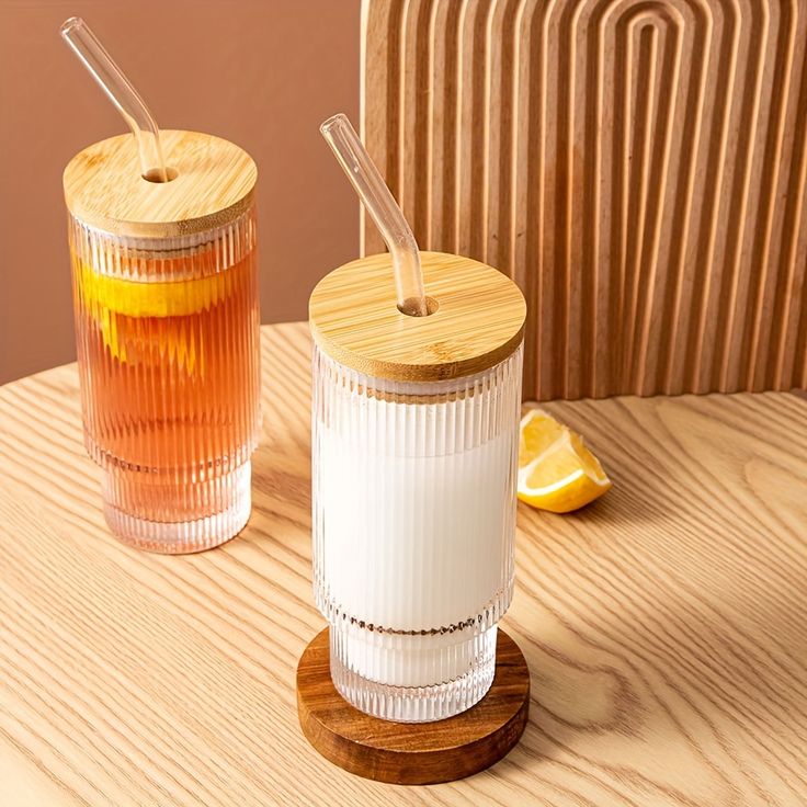 Pack x2 Ribbed mug 500ml