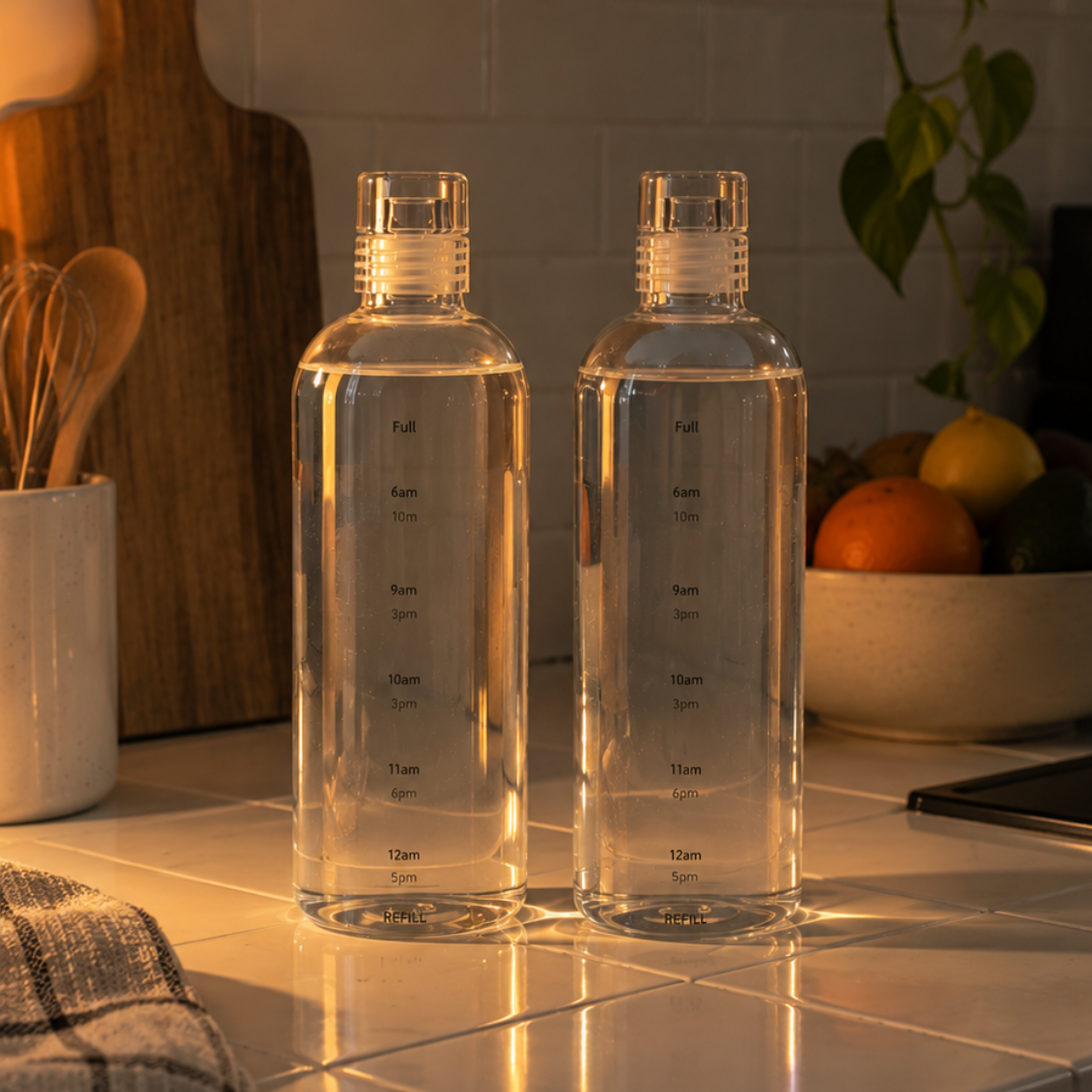 Pack x2 Daily Bottle Vidrio 750ml