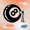 Cyber Pack 1: Alfombra 8ball + Champi Chrome Lamp
