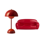 Pack Glossy Lamp + Sofa Ceramic