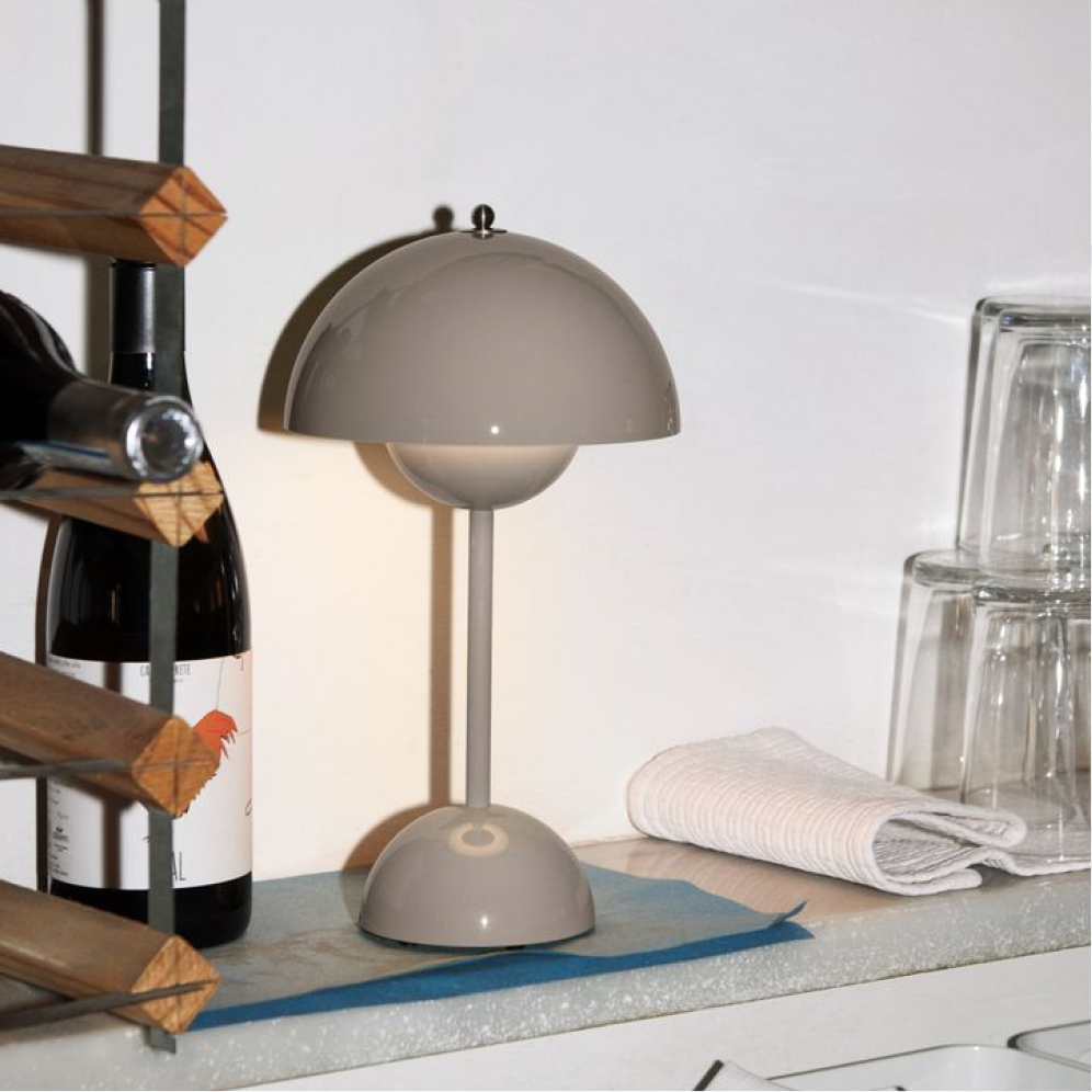 Glossy Lamp Gris