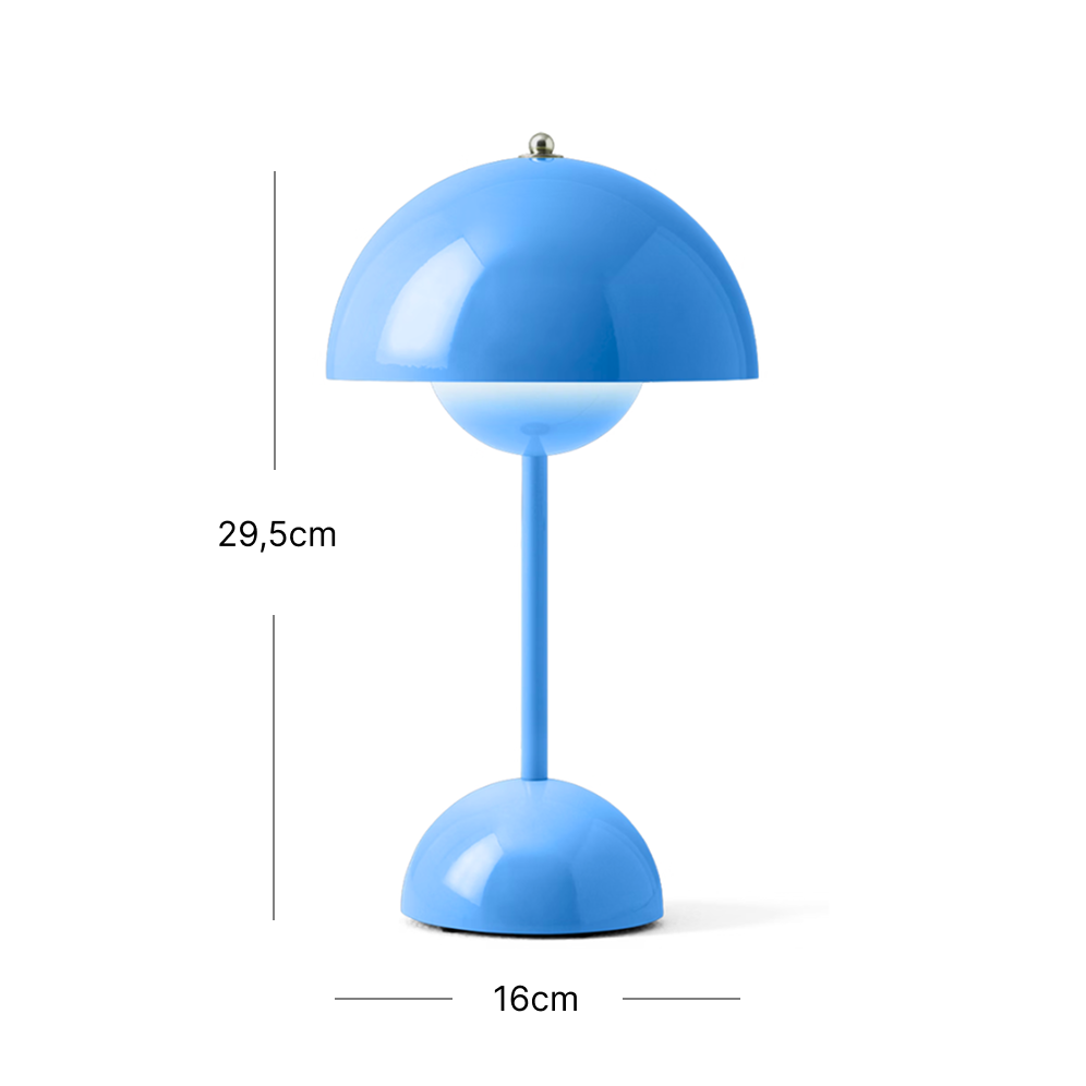 Glossy Lamp Azul