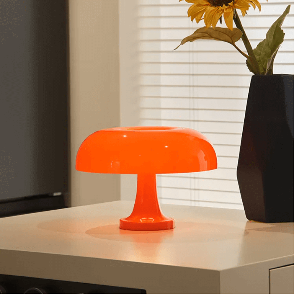 Mushroom Lamp Naranja