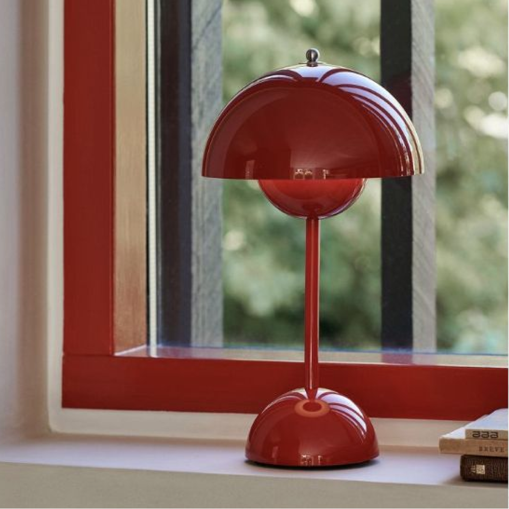 Glossy Lamp Roja