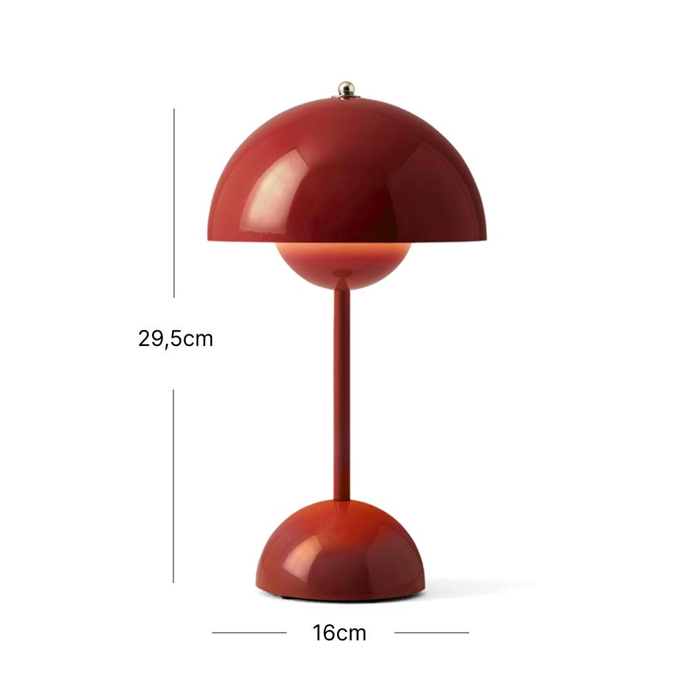 Glossy Lamp Roja