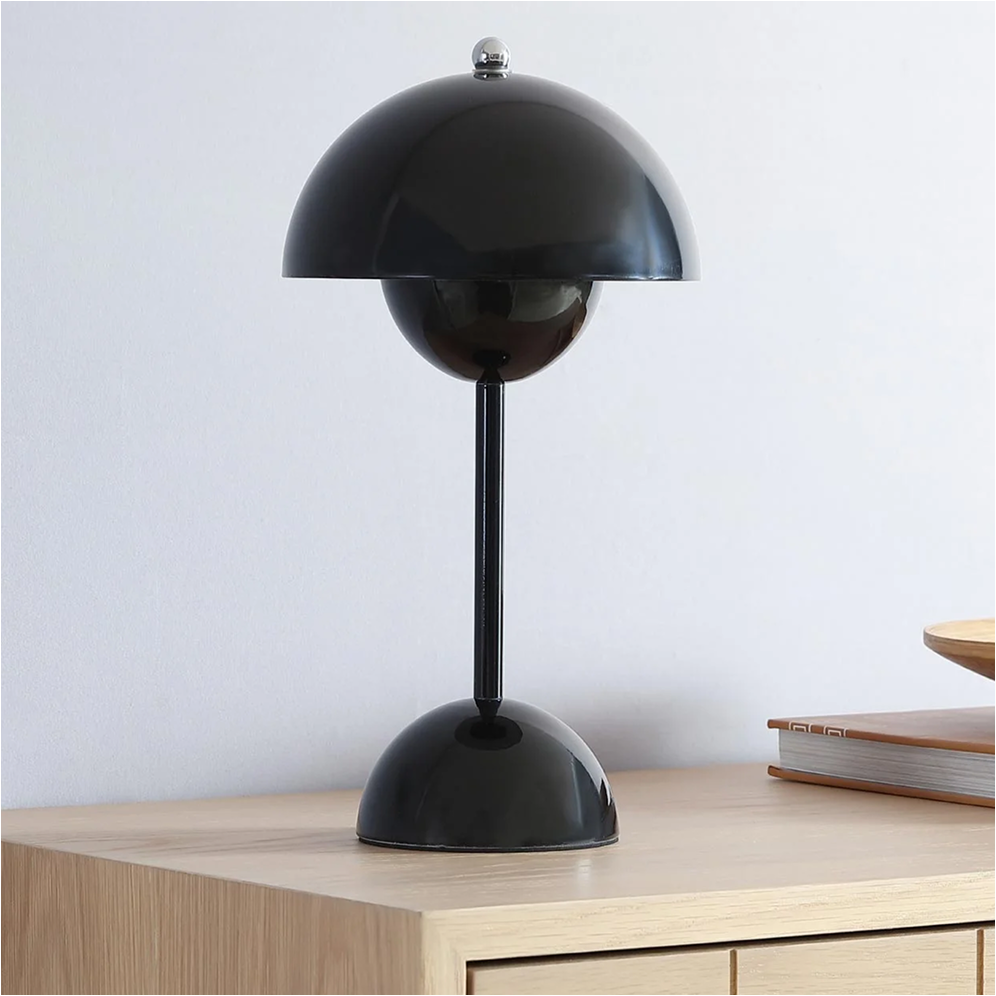 Glossy Lamp Negro