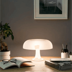 Mushroom Lamp Blanca