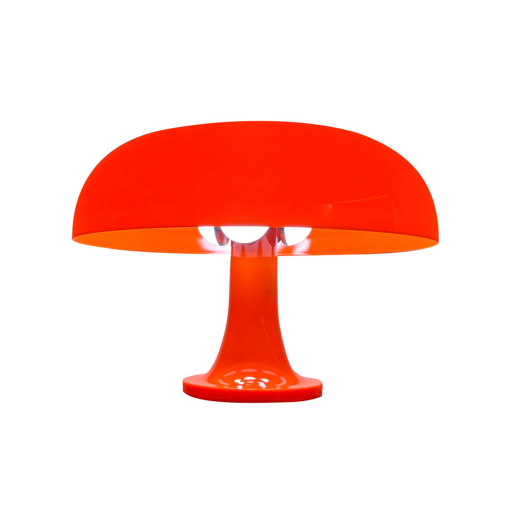 New Mushroom Lamp Naranja