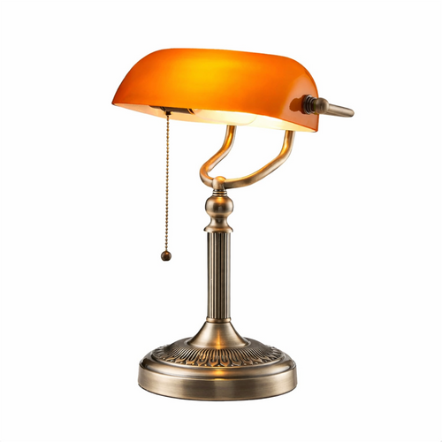 Banker Lamp Naranja