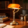 Banker Lamp Naranja