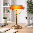 Banker Lamp Naranja