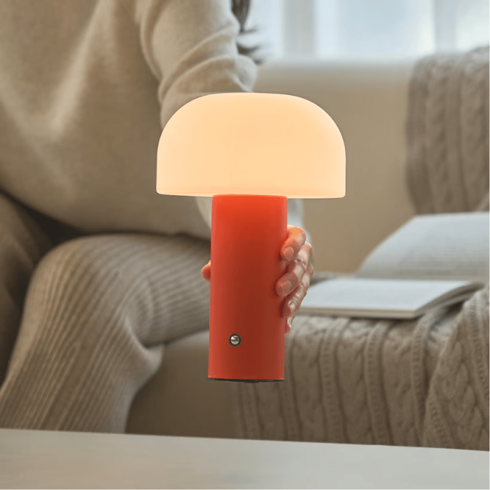 Roto molded Lamp Naranja