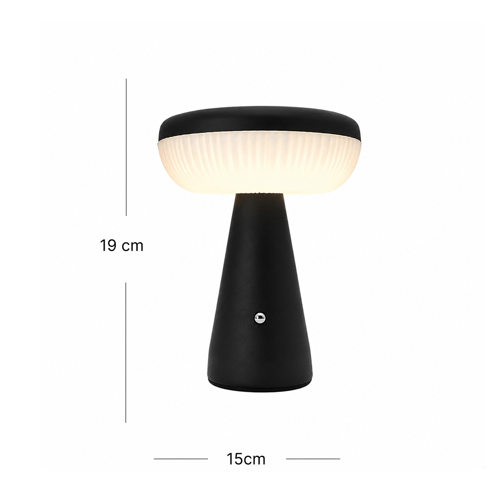 Inverted Lamp Negro