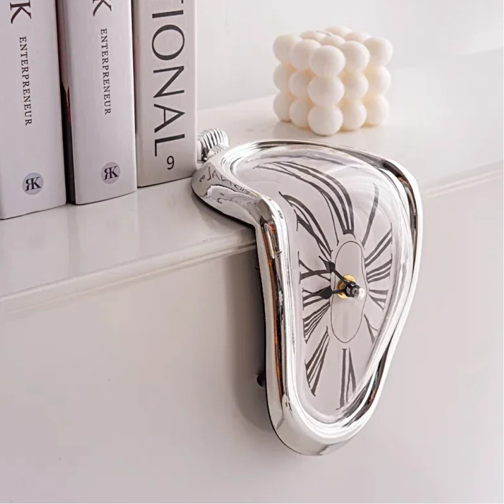 Reloj derretido Dalí Silver