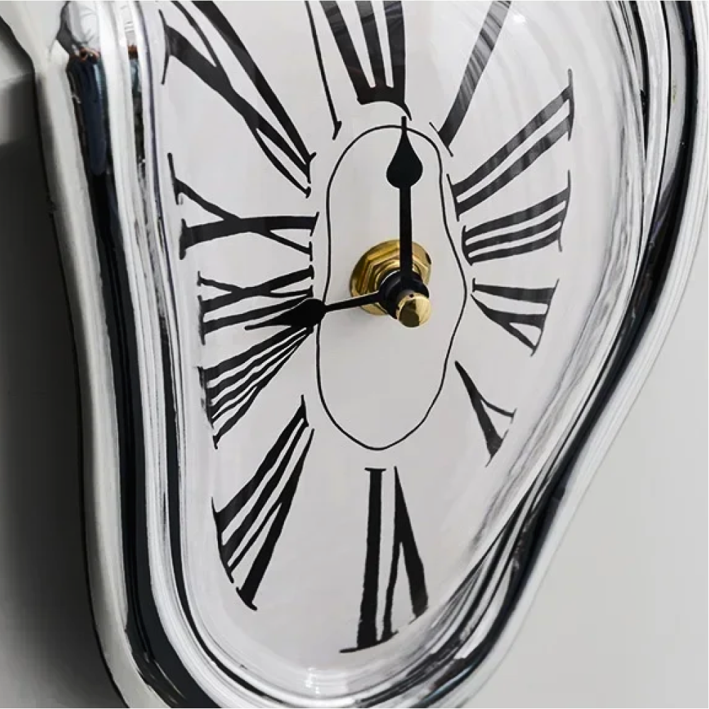 Reloj derretido Dalí Black