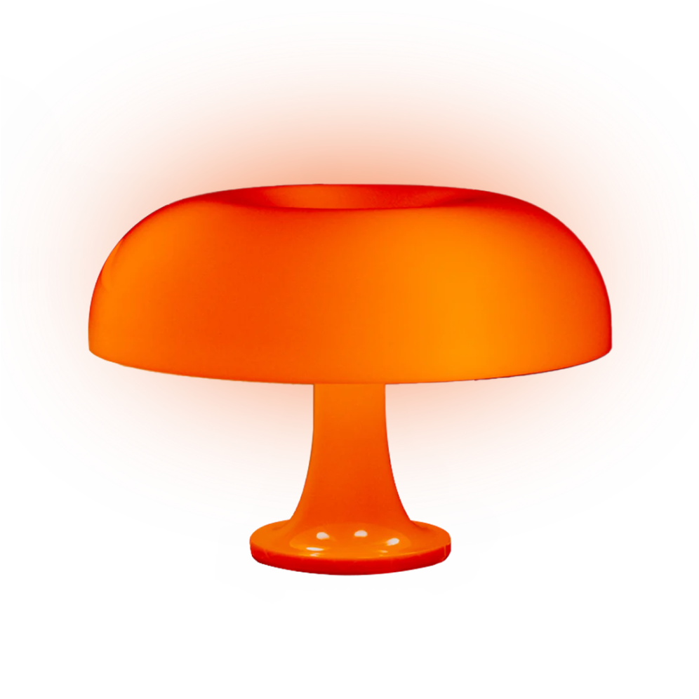 Mushroom Lamp Naranja