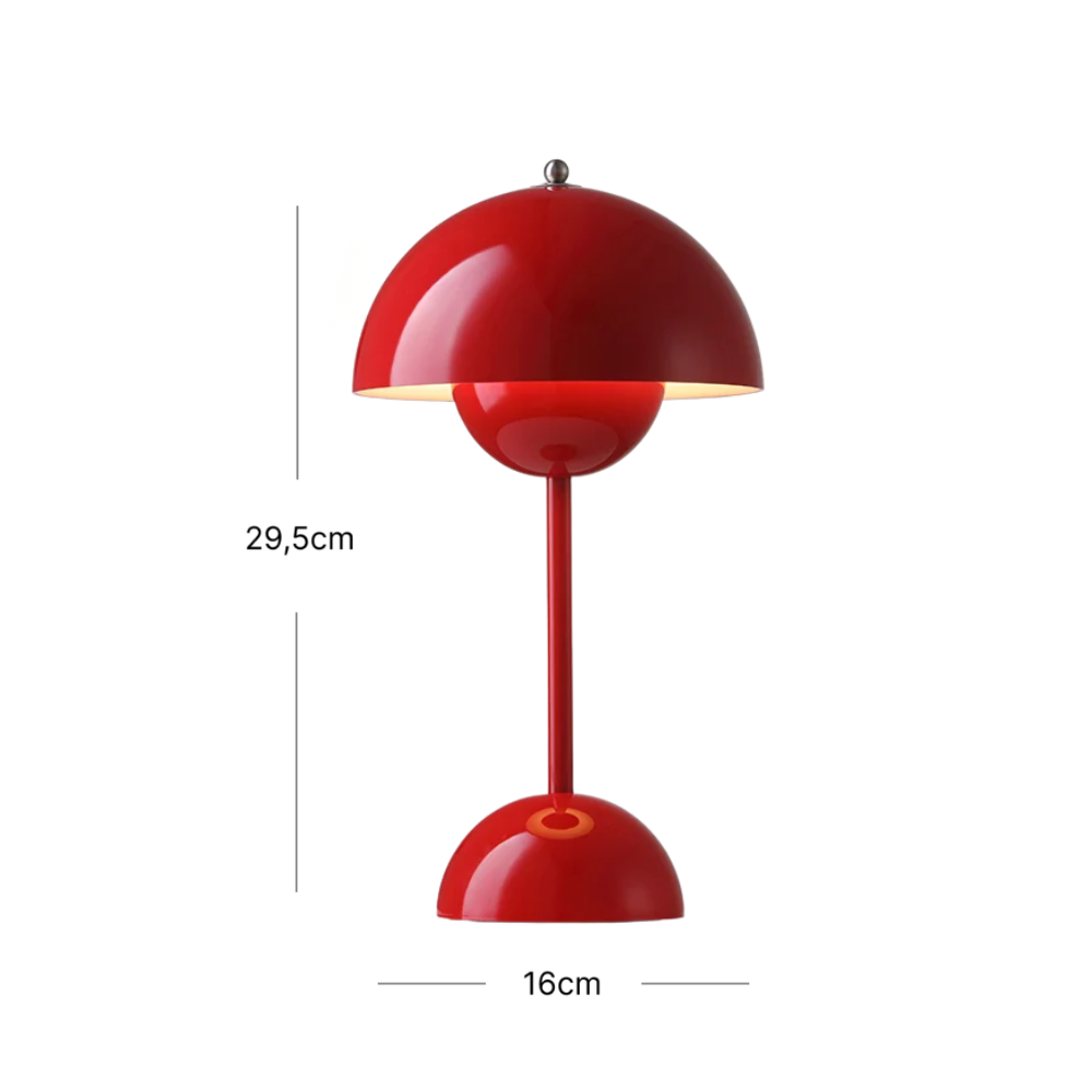 Glossy Lite Lamp Roja