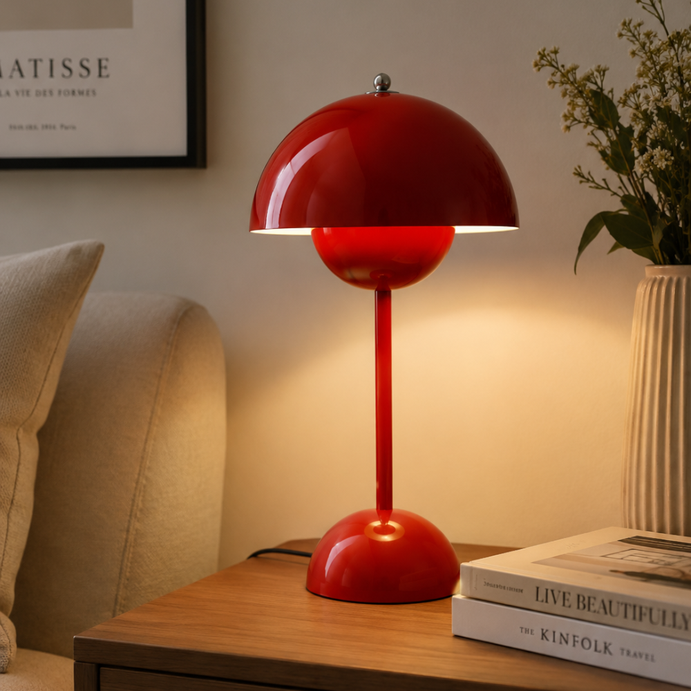 Glossy Lite Lamp Roja